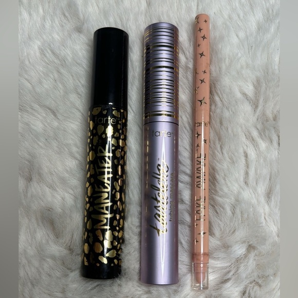 Tarte brand new trio tubing mascara maneater mascara fake awake liner